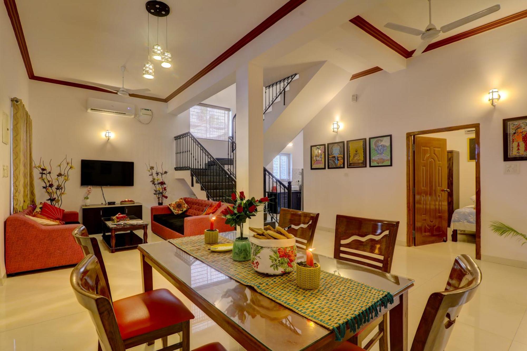 Jaqk Holidays - 9Bhk Villa For Big Groups, Private Pool-Wifi-Cartaker-Parking, North Goa Бага Екстериор снимка