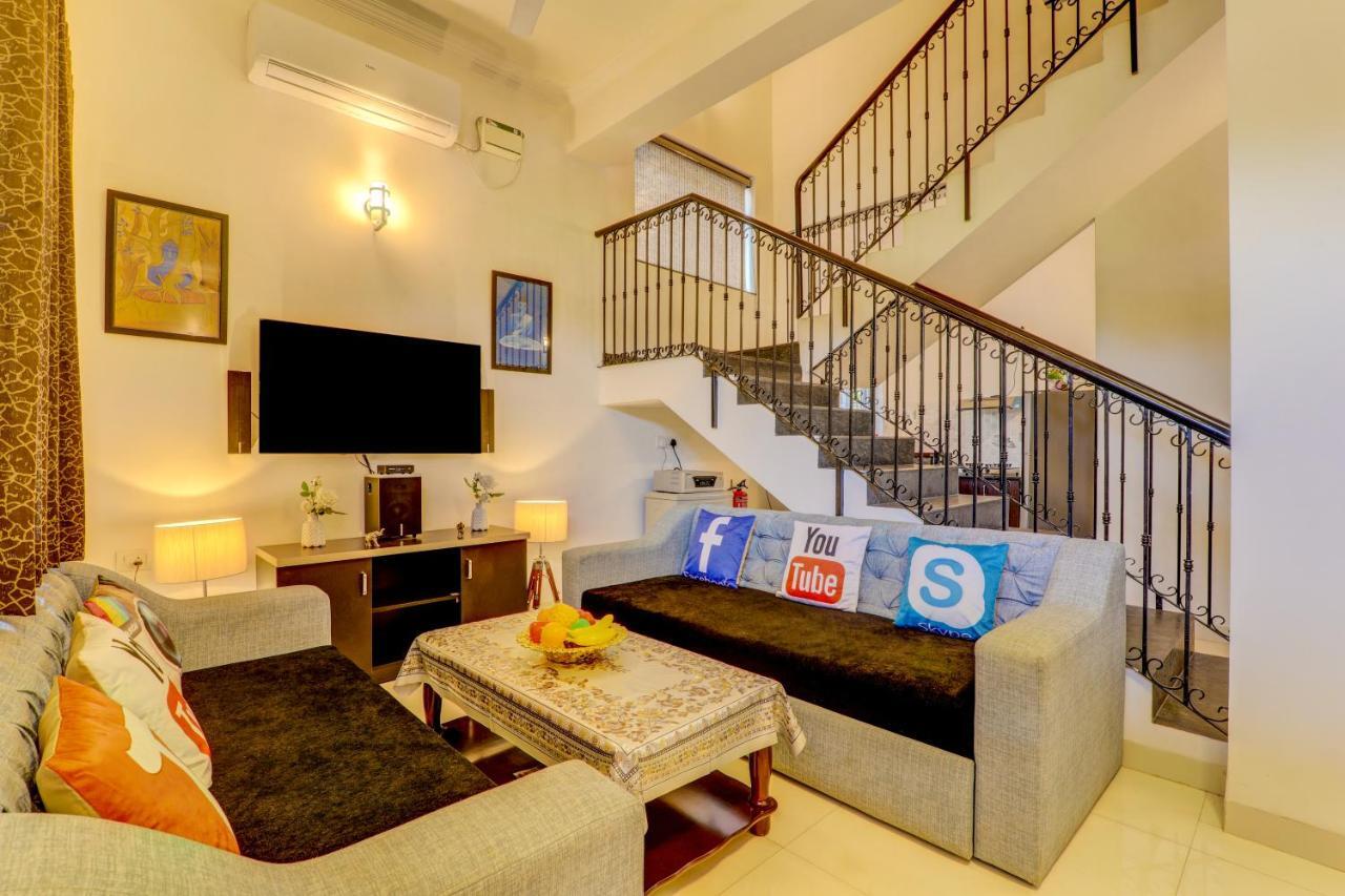 Jaqk Holidays - 9Bhk Villa For Big Groups, Private Pool-Wifi-Cartaker-Parking, North Goa Бага Екстериор снимка