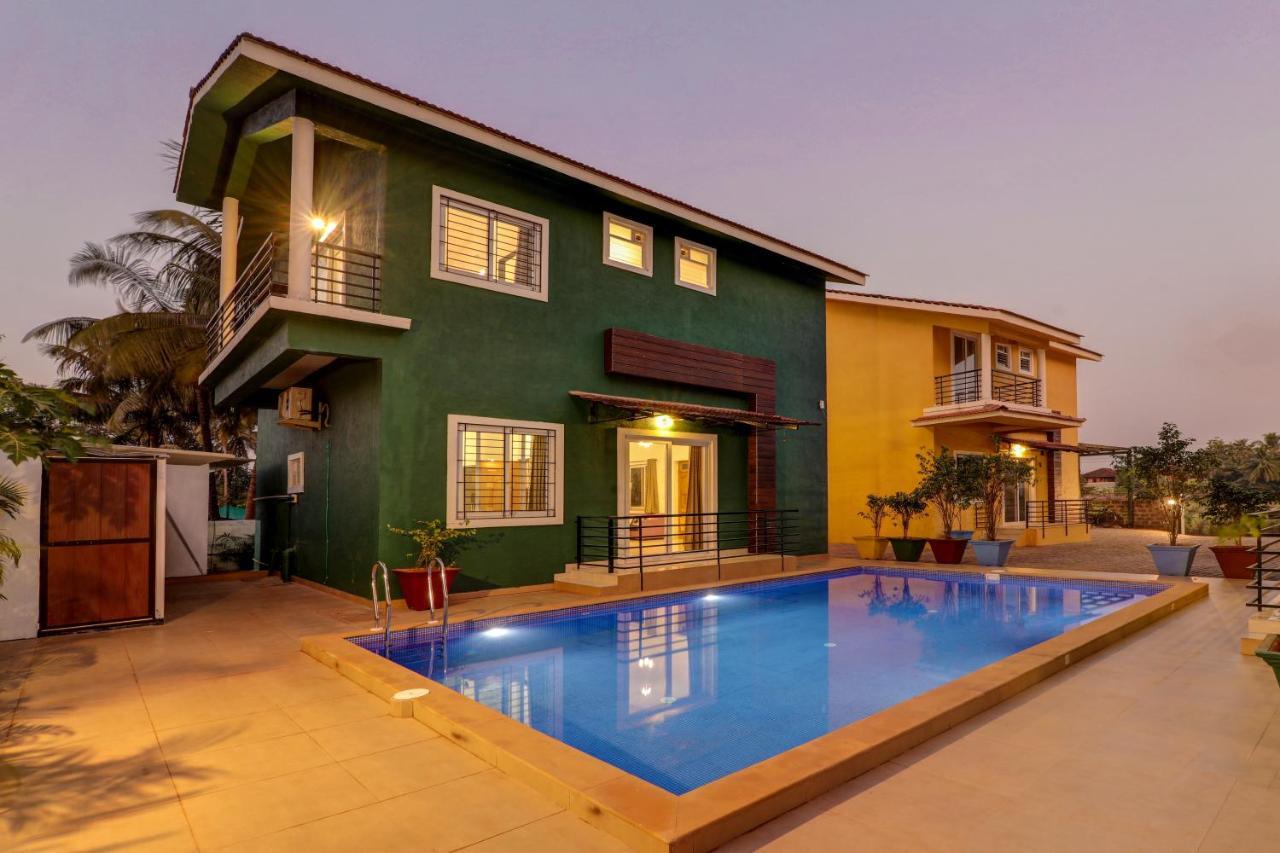 Jaqk Holidays - 9Bhk Villa For Big Groups, Private Pool-Wifi-Cartaker-Parking, North Goa Бага Екстериор снимка